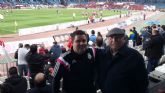 Más de 50 aficionados madridistas se desplazaron a Almería para presenciar el encuentro entre el Almería CF y el Real Madrid - 4