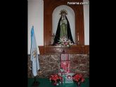 La Virgen de la Esperanza, patrona de los comerciantes y Salus Infirmorum, estrena vestido - 1