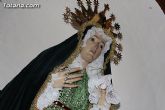 La Virgen de la Esperanza, patrona de los comerciantes y Salus Infirmorum, estrena vestido - 2
