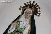 La Virgen de la Esperanza, patrona de los comerciantes y Salus Infirmorum, estrena vestido - 4