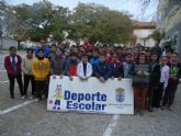 La concejalía de Deportes organizó la fase local de petanca de Deporte Escolar - 1
