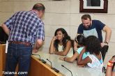 Autoridades municipales realizan una recepción institucional a los siete niños saharauis acogidos este verano por familias de Totana - 5