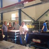 El alcalde y la Concejala de Desarrollo Económico y Presidenta de PROINVITOSA inician una ronda de visitas a empresas del Polígono - 1