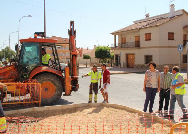 PUERTO LUMBRERAS / En marcha las obras de mejora de calles y aceras en