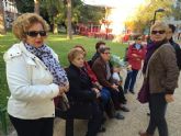 Mujeres de la Asociación de Amas de Casa de las Tres Ave Marías realizan una caminata popular y homenaje a las víctimas de la violencia de género - 8