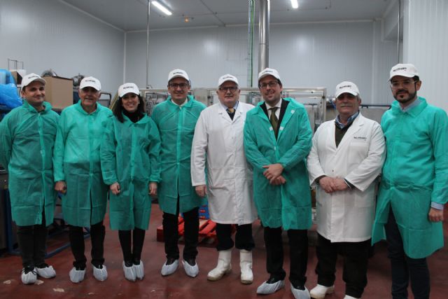 PALANCARES ALIMENTACIN recibe la visita del Secretario General de Industria y de la Pequeña y Mediana Empresa, Foto 1