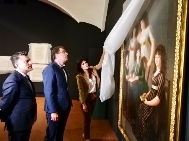 Las obras de la exposición 'Floridablanca. La sombra del rey' ya ocupan la Sala Verónicas y el Palacio Almudí - 1, Foto 1