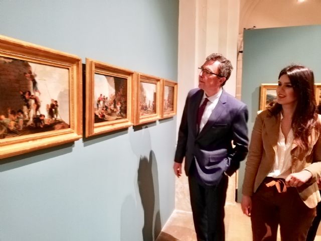 Las obras de la exposición 'Floridablanca. La sombra del rey' ya ocupan la Sala Verónicas y el Palacio Almudí - 2, Foto 2