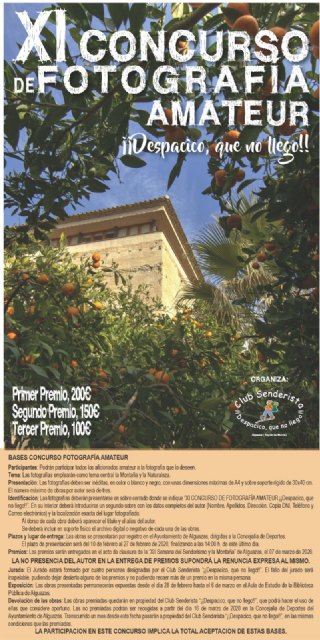 El Club Senderista “¡¡Despacico, que no llego!!” convoca el XI Concurso de Fotografía Amateur - 1, Foto 1