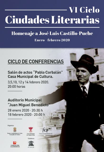 El VI Ciclo Ciudades Literarias homenajeará a José Luis Castillo-Puche por el centenario de su nacimiento - 1, Foto 1