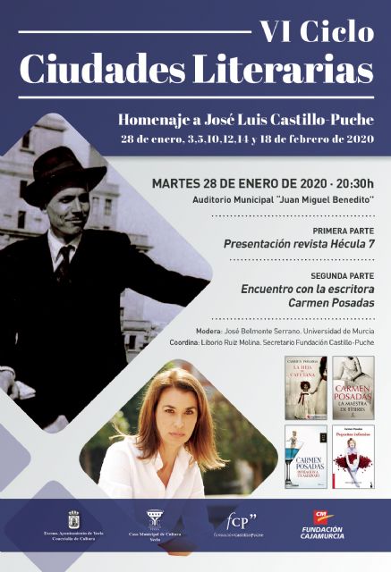 El VI Ciclo Ciudades Literarias homenajeará a José Luis Castillo-Puche por el centenario de su nacimiento - 2, Foto 2