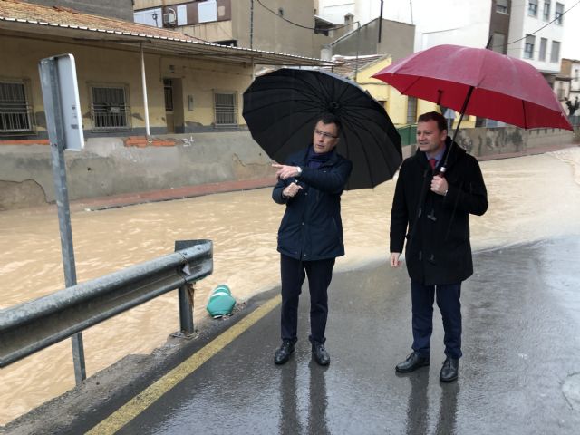 Ballesta reclama al Ministerio una decisión definitiva sobre el Colector Norte para evitar las inundaciones sistemáticas en Murcia - 1, Foto 1