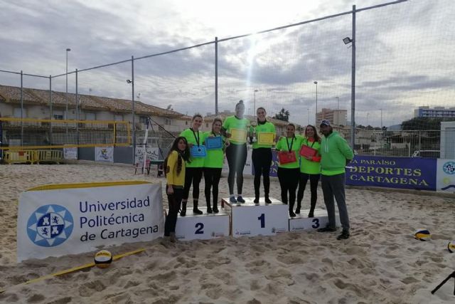 La meteorología da tregua al voley playa permitiendo que la primera prueba sea todo un éxito - 1, Foto 1