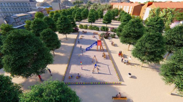 El Palmar recuperará para finales de marzo el Parque de La Paz con nuevos espacios verdes y una moderna zona de juegos infantiles - 2, Foto 2