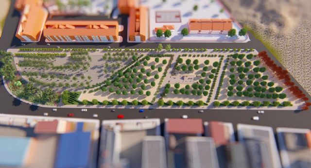 El Palmar recuperará para finales de marzo el Parque de La Paz con nuevos espacios verdes y una moderna zona de juegos infantiles - 5, Foto 5