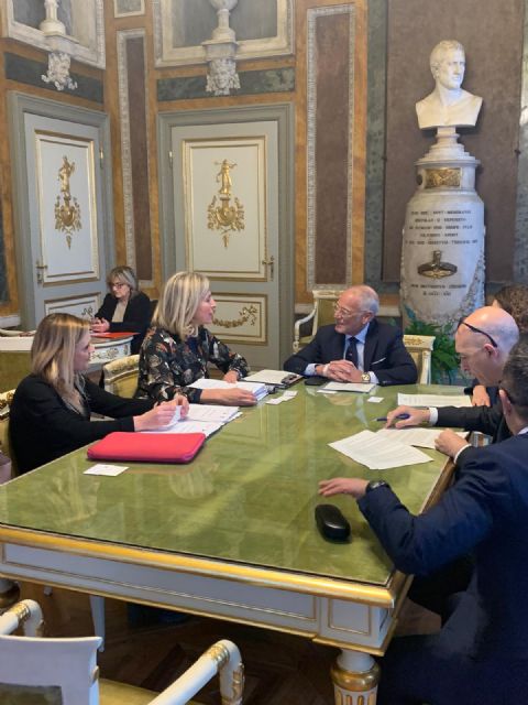 El Ayuntamiento celebra su primer encuentro de trabajo dentro del hermanamiento entre Murcia y Génova - 1, Foto 1