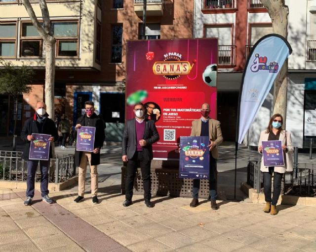 El Ayuntamiento de Lorca desarrolla una campaña contra la ludopatía entre los jóvenes bajo el lema Si paras, ganas. Por un juego responsable - 1, Foto 1