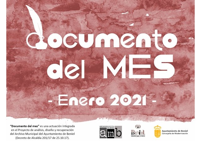 El Archivo Municipal presenta un nuevo Documento del Mes - 1, Foto 1