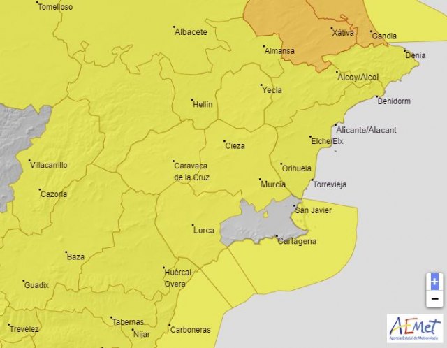 Alerta amarilla por vientos en Cieza este viernes - 1, Foto 1