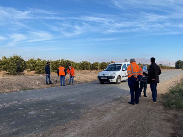El Ayuntamiento colabora en las obras de reparación de la carretera que une Torre Pacheco y Dolores de Pacheco - 2, Foto 2