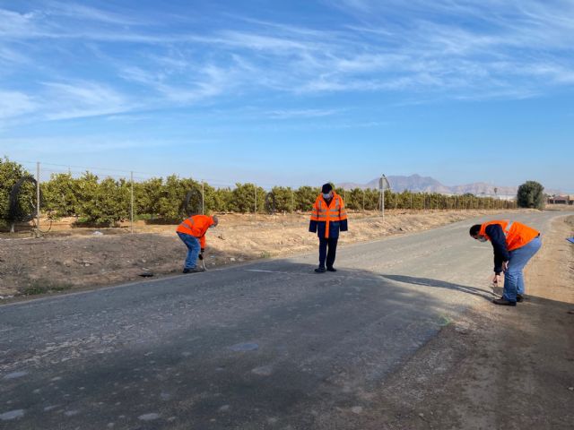 El Ayuntamiento colabora en las obras de reparación de la carretera que une Torre Pacheco y Dolores de Pacheco - 4, Foto 4