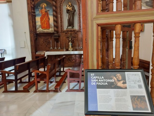 Los visitantes podrán conocer el patrimonio histórico y artístico de la parroquia de Santiago El Mayor con la ayuda de audioguías - 3, Foto 3