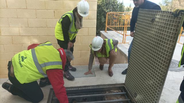 Aguas de Murcia realiza obras de mejora en dos estaciones de bombeo de residuales de Sangonera la Verde - 2, Foto 2
