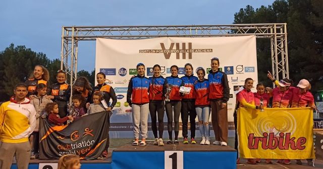 Murcia Unidata femenino y el masculino de CT Tragamillas Ciclos Vicea Mercaluz, nuevos campeones regionales de duatlón por equipos contrarreloj - 2, Foto 2