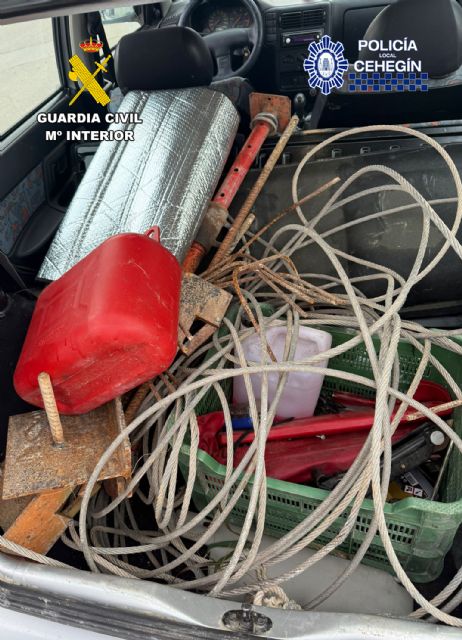 Detienen in fraganti a dos personas mientras robaban en casas de campo de Cehegín - 4, Foto 4