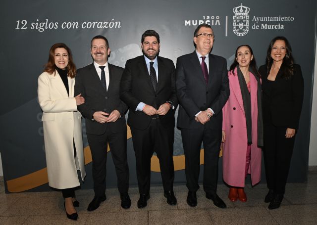 López Miras clausura el acto promocional de los 1.200 años de Murcia - 1, Foto 1