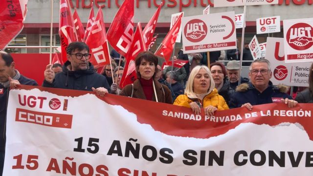 IU-Verdes se suma a la movilización sindical en el Hospital Ribera Salud de Molina de Segura - 2, Foto 2