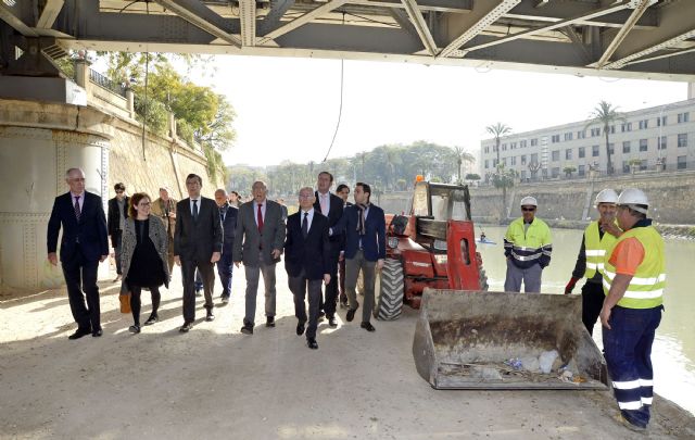 ´Murcia Río´ despega con el carril bici y la senda peatonal que recorrerán la mota del Segura a su paso por la ciudad - 2, Foto 2