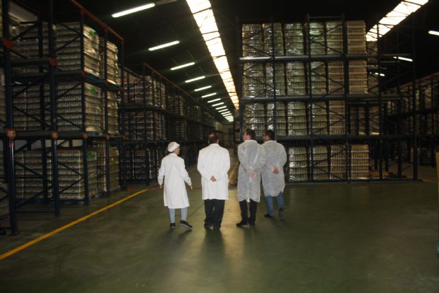 El Alcalde de Cehegín realiza una visita institucional a la fábrica de Cofrutos - 1, Foto 1