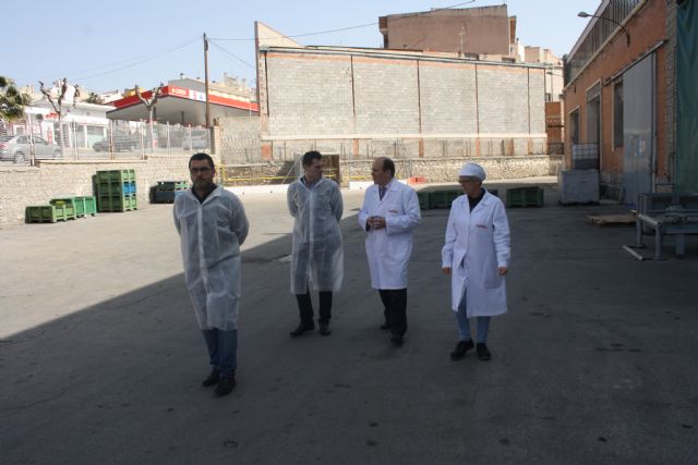El Alcalde de Cehegín realiza una visita institucional a la fábrica de Cofrutos - 3, Foto 3