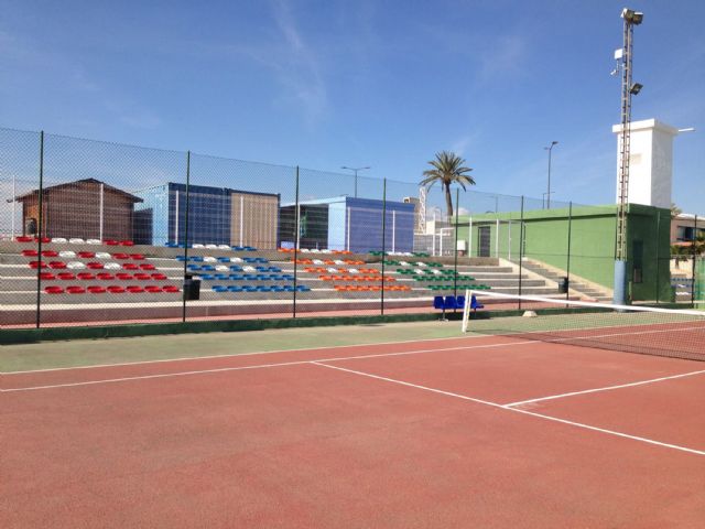 El Ayuntamiento de Las Torres de Cotillas mejora las pistas municipales de tenis - 1, Foto 1