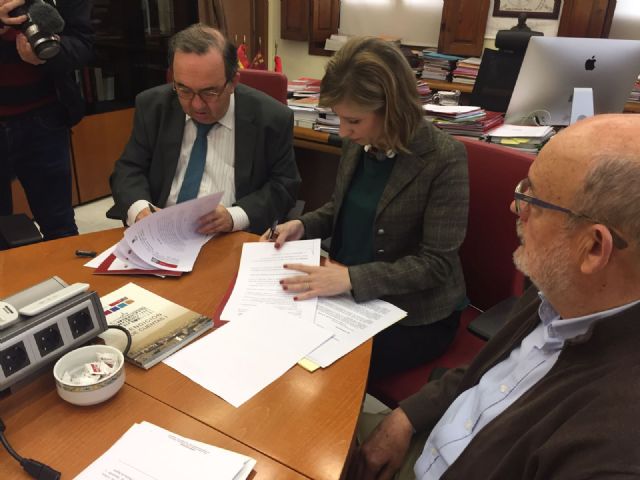 El Ayuntamiento de Molina de Segura y la Universidad de Murcia firman un convenio para la creación de una Sede Permanente de Extensión Universitaria en el municipio - 2, Foto 2