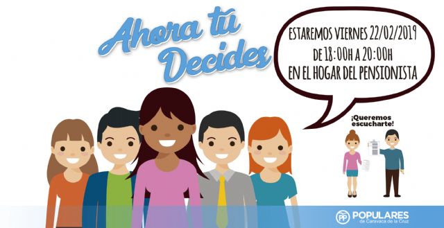 La puerta del Hogar del Pensionista, próximo destino de la campaña de participación ciudadana del PP de Caravaca de la Cruz - 1, Foto 1