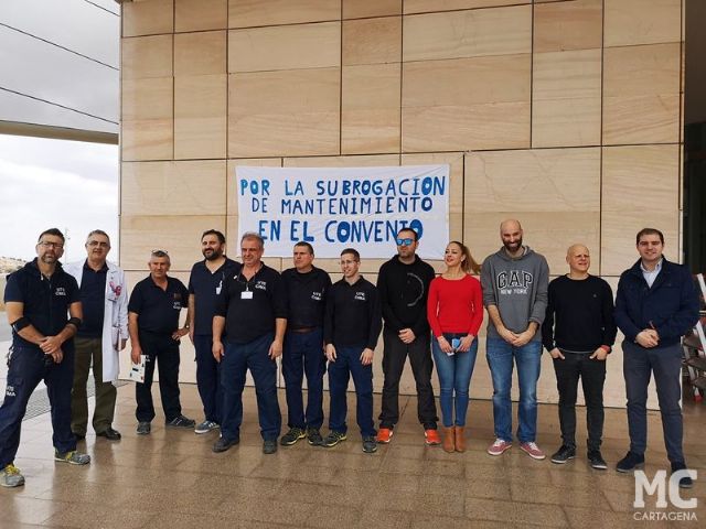 MC reclamará el respaldo del Pleno para apoyar las reivindicaciones de los trabajadores del servicio de mantenimiento del Hospital Santa Lucía - 1, Foto 1
