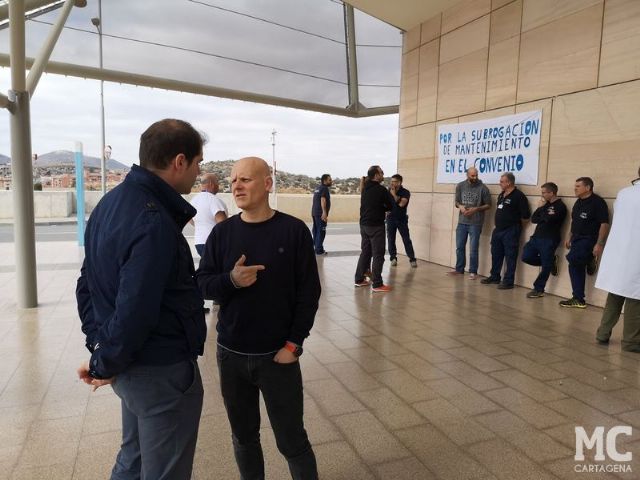 MC reclamará el respaldo del Pleno para apoyar las reivindicaciones de los trabajadores del servicio de mantenimiento del Hospital Santa Lucía - 2, Foto 2