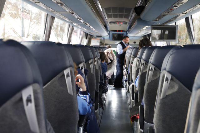 1.600 escolares lorquinos se forman en seguridad y prevención para viajar en autobús - 1, Foto 1