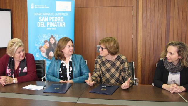 San Pedro del Pinatar y UNICEF se comprometen a trabajar en favor de niños y adolescentes - 1, Foto 1