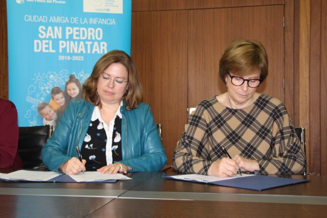 San Pedro del Pinatar y UNICEF se comprometen a trabajar en favor de niños y adolescentes - 2, Foto 2