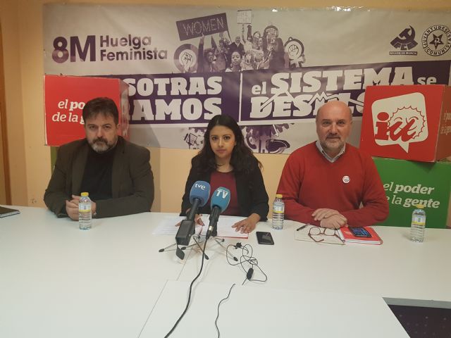 Pineda, candidato de IU al Parlamento Europeo, defiende en Murcia un nuevo modelo de UE al servicio de los pueblos y no de las élites económicas - 1, Foto 1