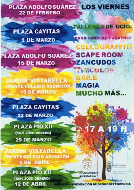 Actividades y talleres para la prevención de la drogodependencia para niños y jóvenes de Alcantarilla - 2, Foto 2