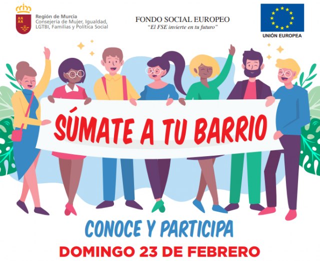 Los Mateos acoge el domingo una jornada de convivencia a través de la iniciativa ´Súmate a tu barrio´ - 1, Foto 1
