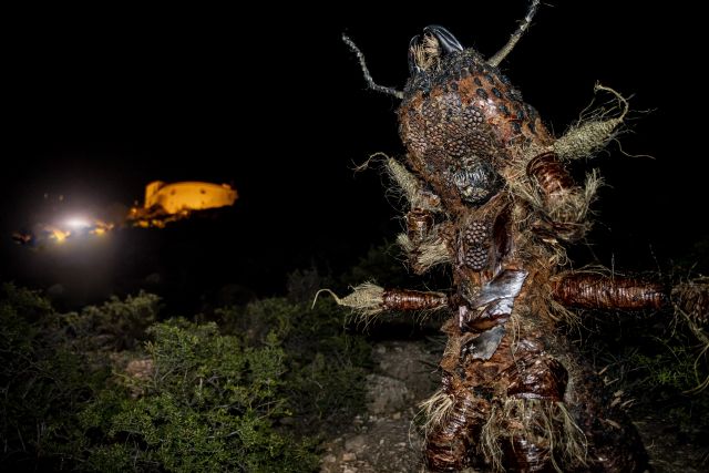 Mawy Simó se transforma en una espectacular hormiga en la Suelta de la Mussona - 1, Foto 1