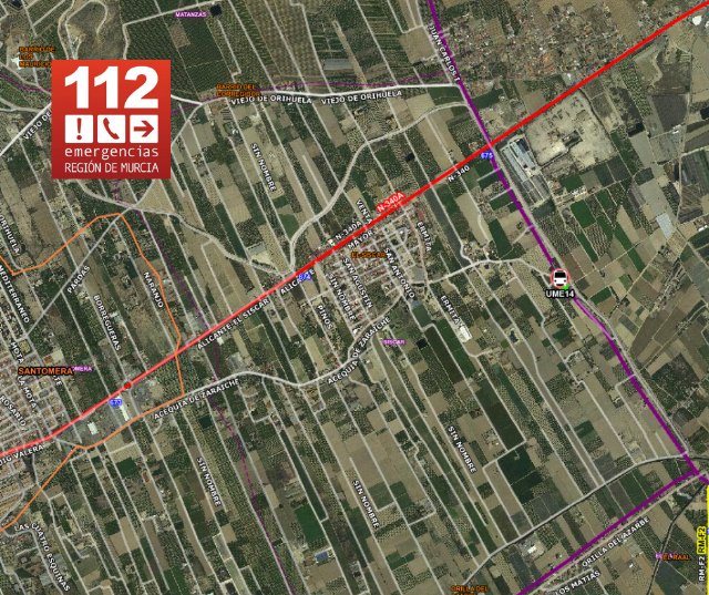 Un hombre es atropellado por un tractor en El Siscar - 1, Foto 1