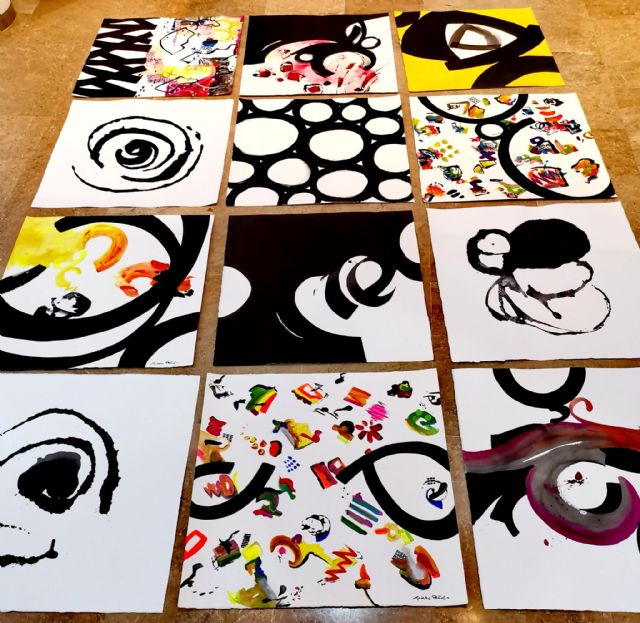 Exposición del artista murciano ALVARO PEÑA  Las Flores del Bien en el Museo de Siyàsa de Cieza - 4, Foto 4