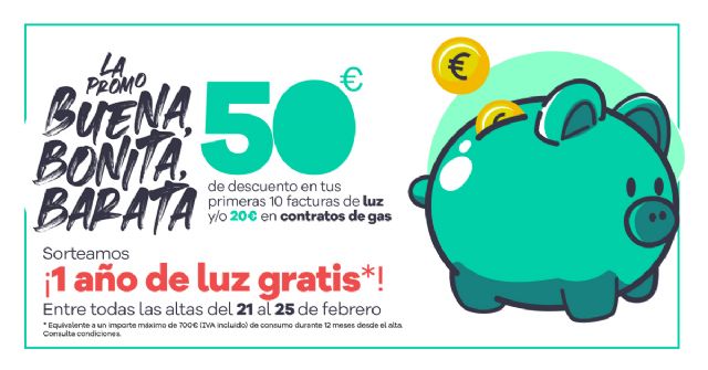 Gana Energía presenta su nueva campaña de descuentos con un sorteo de un año de luz gratis - 1, Foto 1