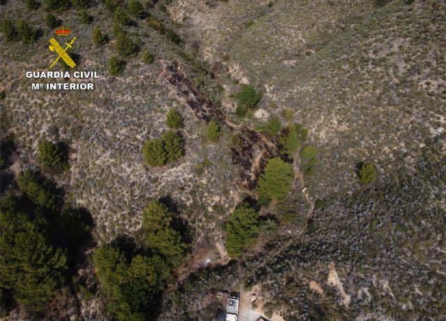 La Guardia Civil esclarece un incendio forestal con un investigado - 3, Foto 3